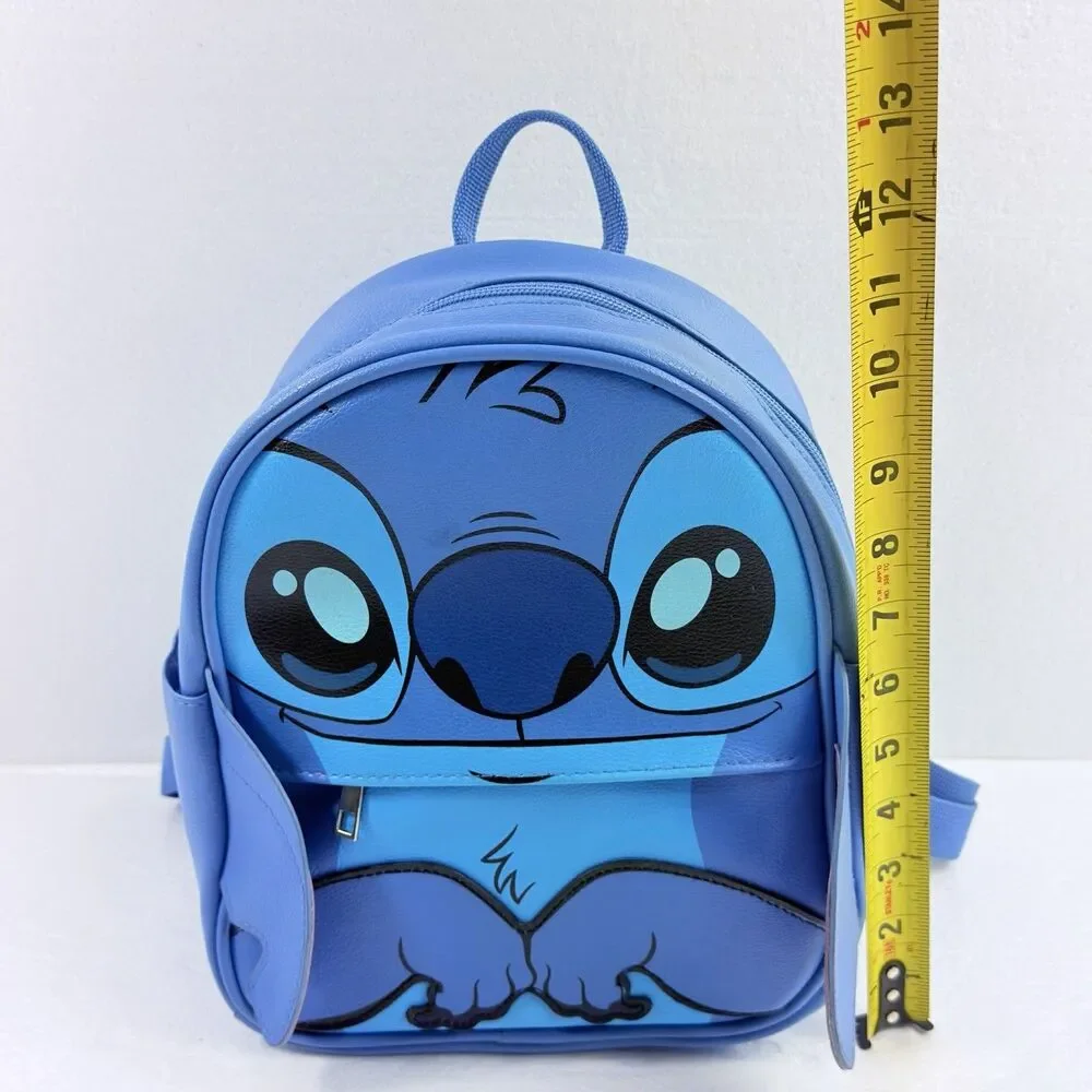 Lilo & Stitch Disney Theme Park Backpack Faux Leather Mini Purse Shoulder Straps